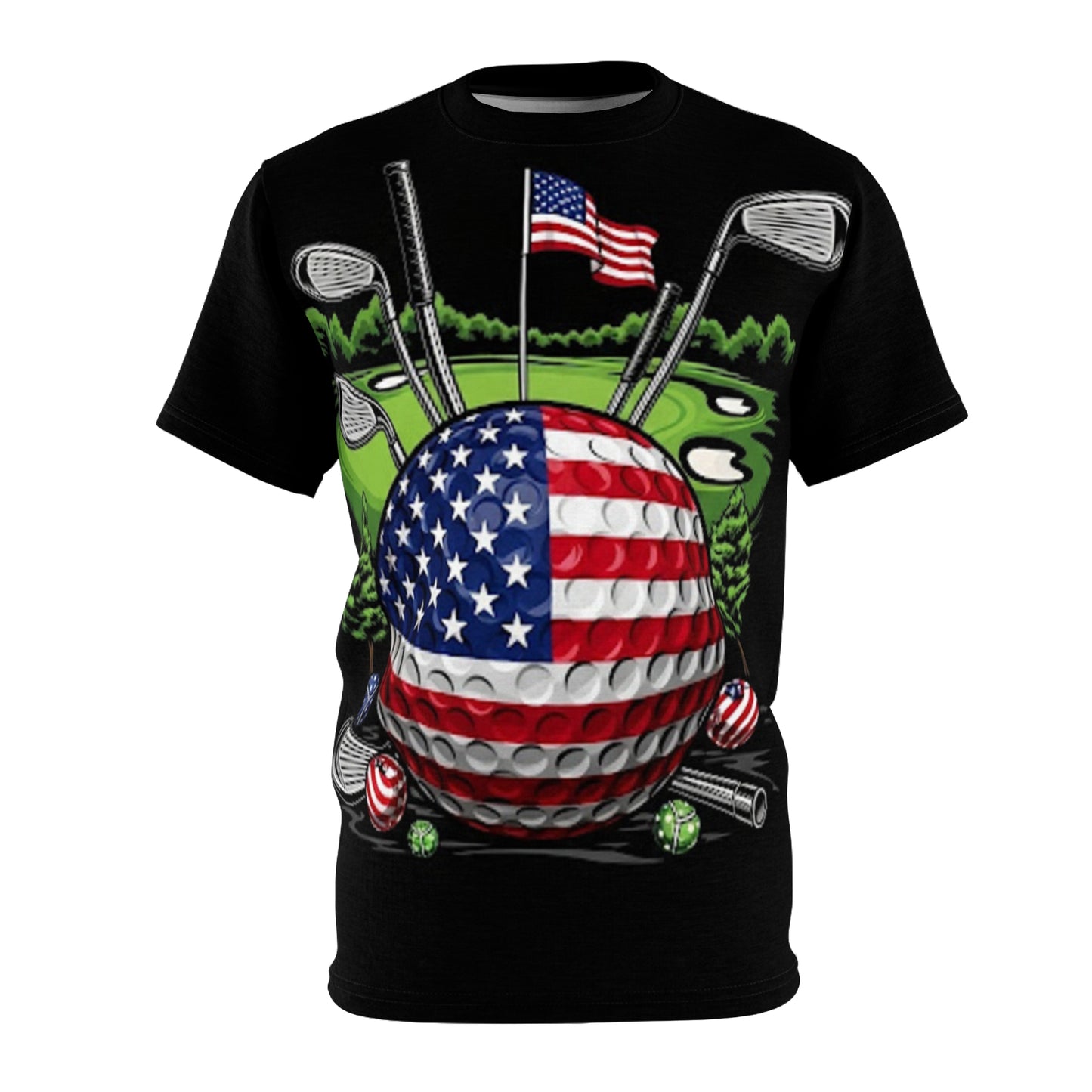 GGH Patriotic Collection - Flag Ball T-Shirt