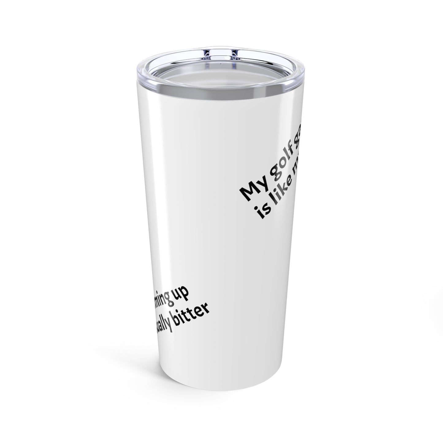 Cartoon 20oz Tumbler - Bitter Coffee