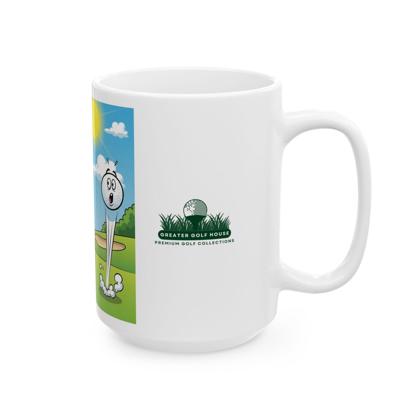 Cartoon Golfer Mug