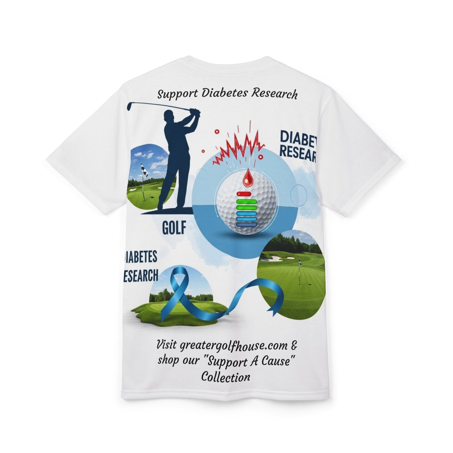 Support A Cause - Diabetes Research T-Shirt