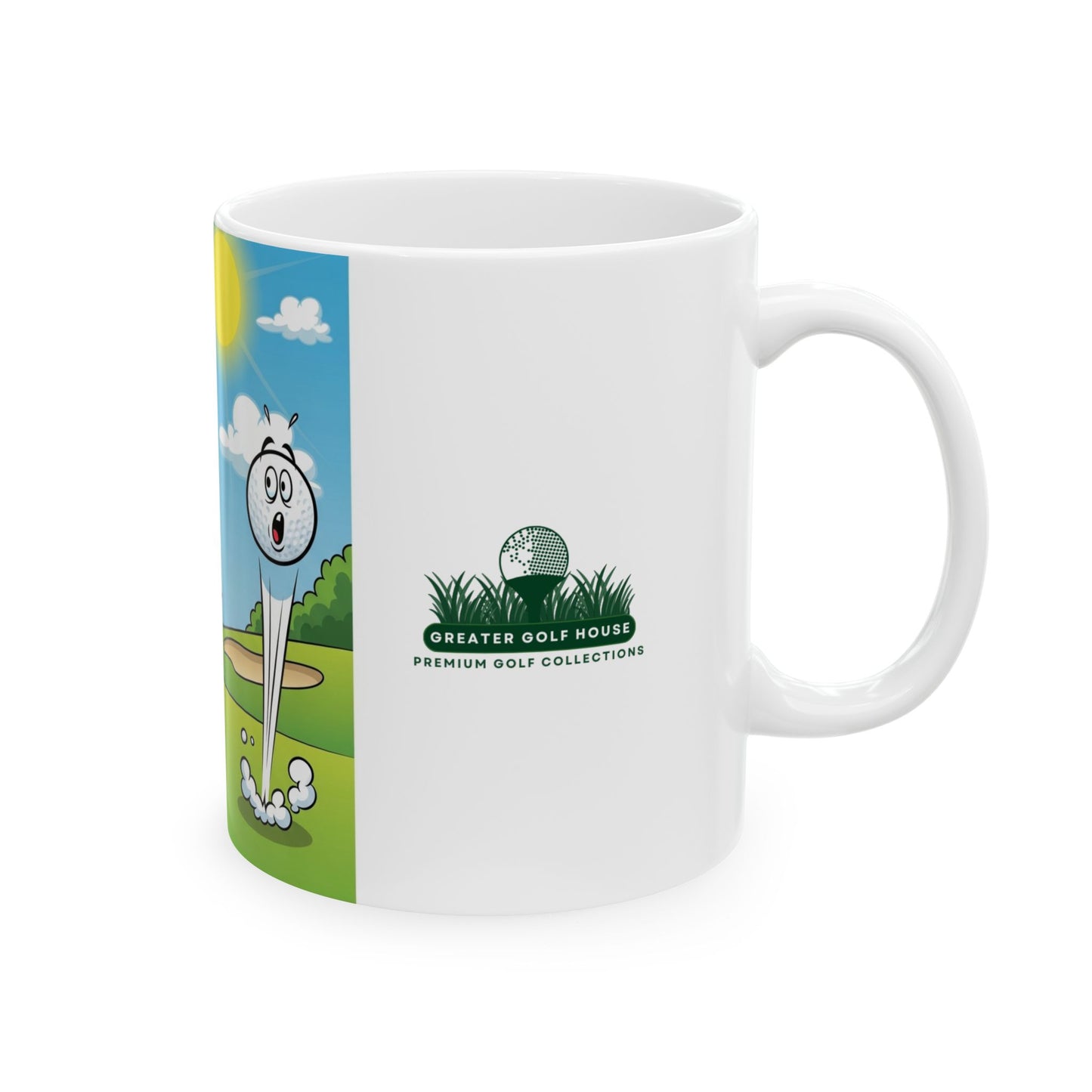 Cartoon Golfer Mug