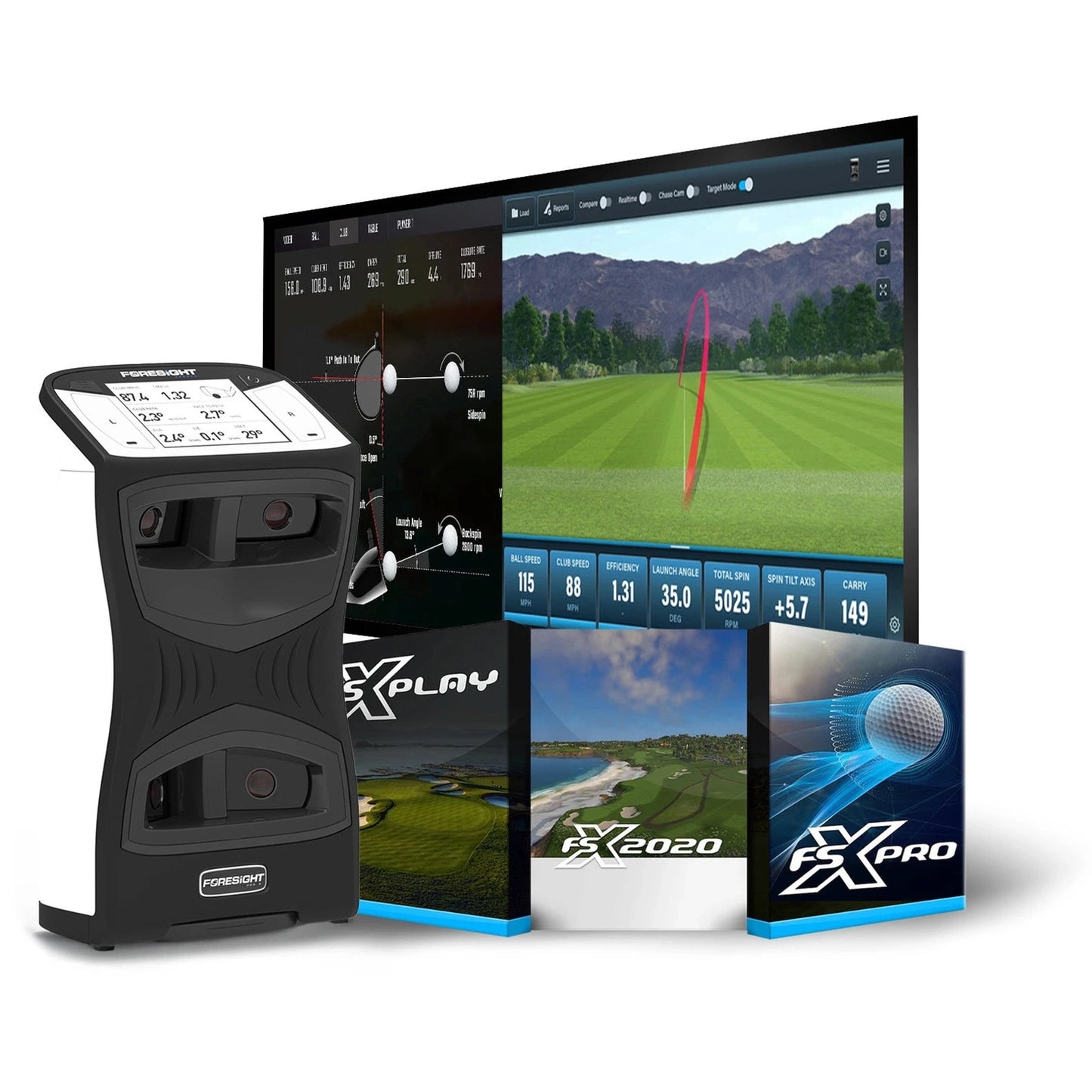 Carl’s Foresight QuadMAX Golf Simulator Package