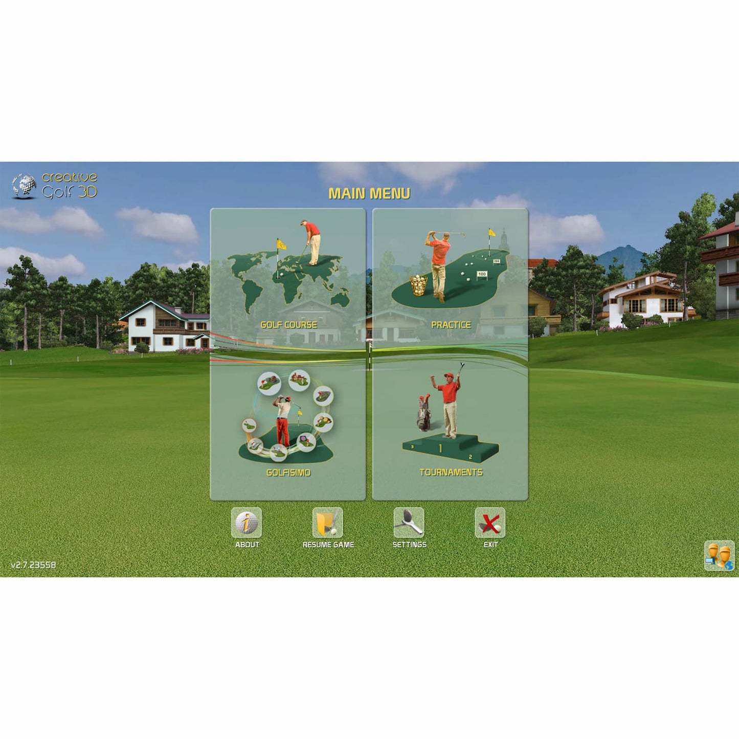 Mevo+ TeeParty™ Golf Simulator Package
