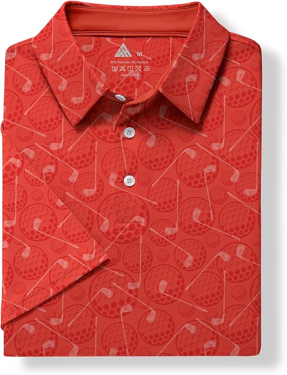 ZITY - Performance Polo, Orange Golf
