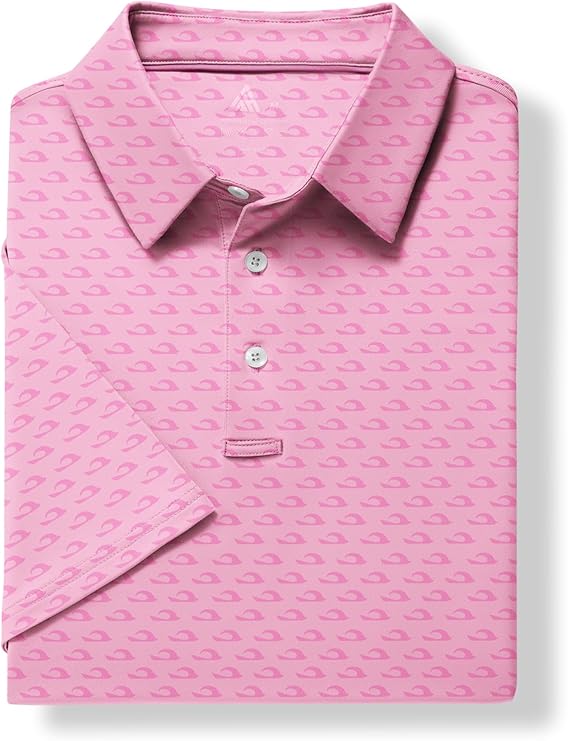 ZITY - Performance Polo, Pink Waves