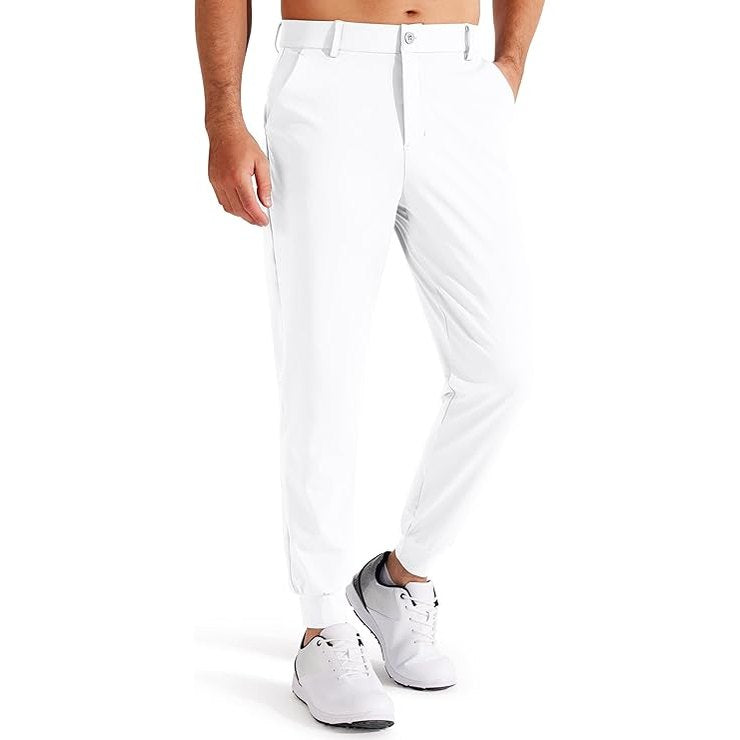 Men's Golf Joggers, Lightweight, 3 Pockets, Slim Fit