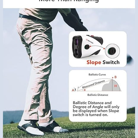 REDTIGER Golf Rangefinder with Slope