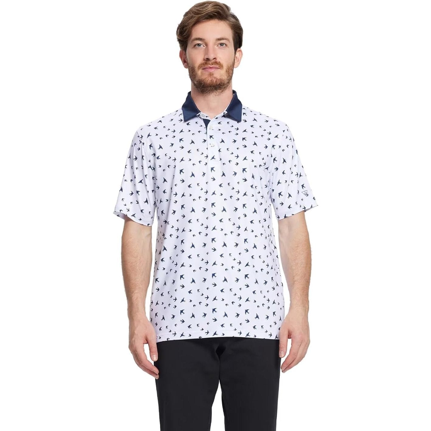 Rich Collection - White Seagull Golf Polo