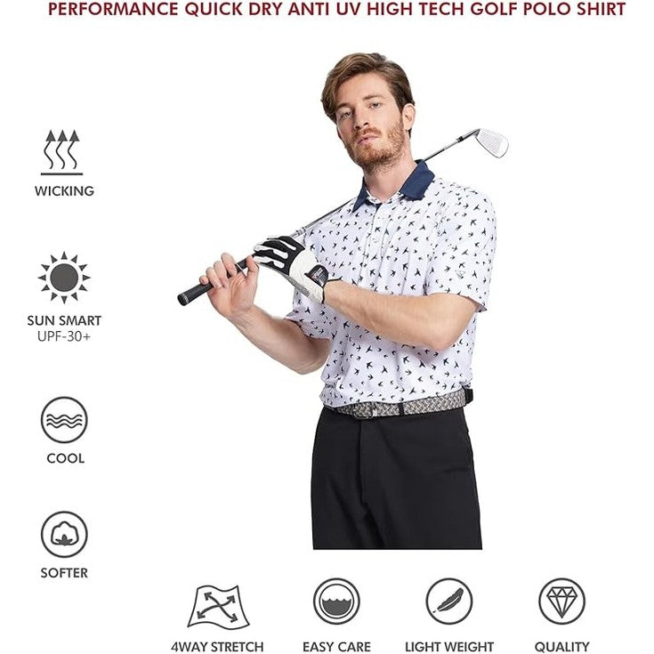 Rich Collection - White Seagull Golf Polo