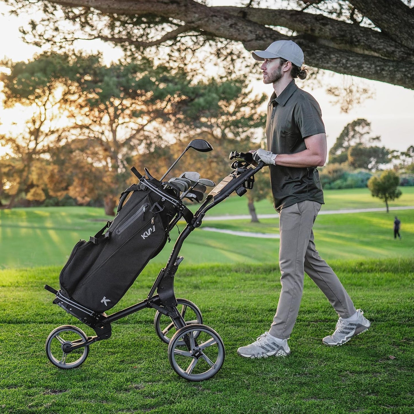 3 Wheel Golf Push Cart - KVV