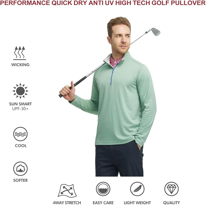 Men's Quarter Zip Pullover