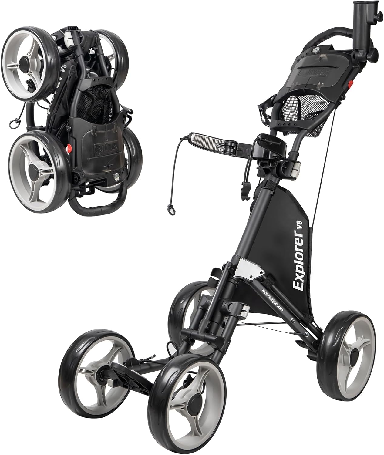 Explorer V8 Golf Push Cart - Caddytek