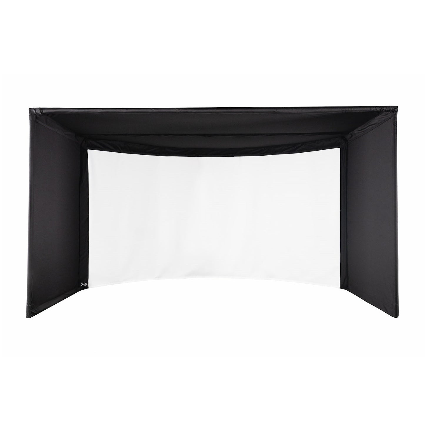 Carl's Place Curved Golf Simulator Enclosure Kit