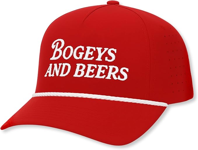 19th Hole Golf Bogeys and Beers Performance Golf Hat