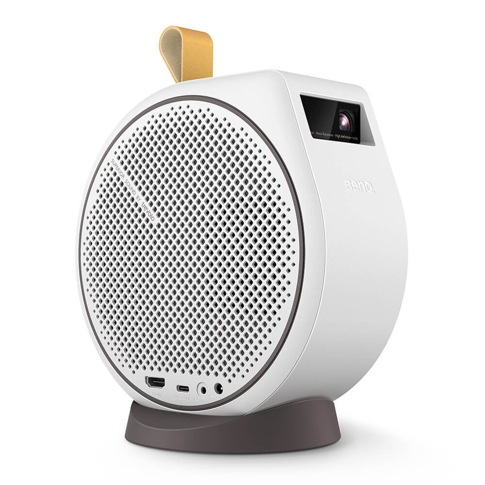 GV30 Portable Smart Projector with Extra Bass Bluetooth Speakers
