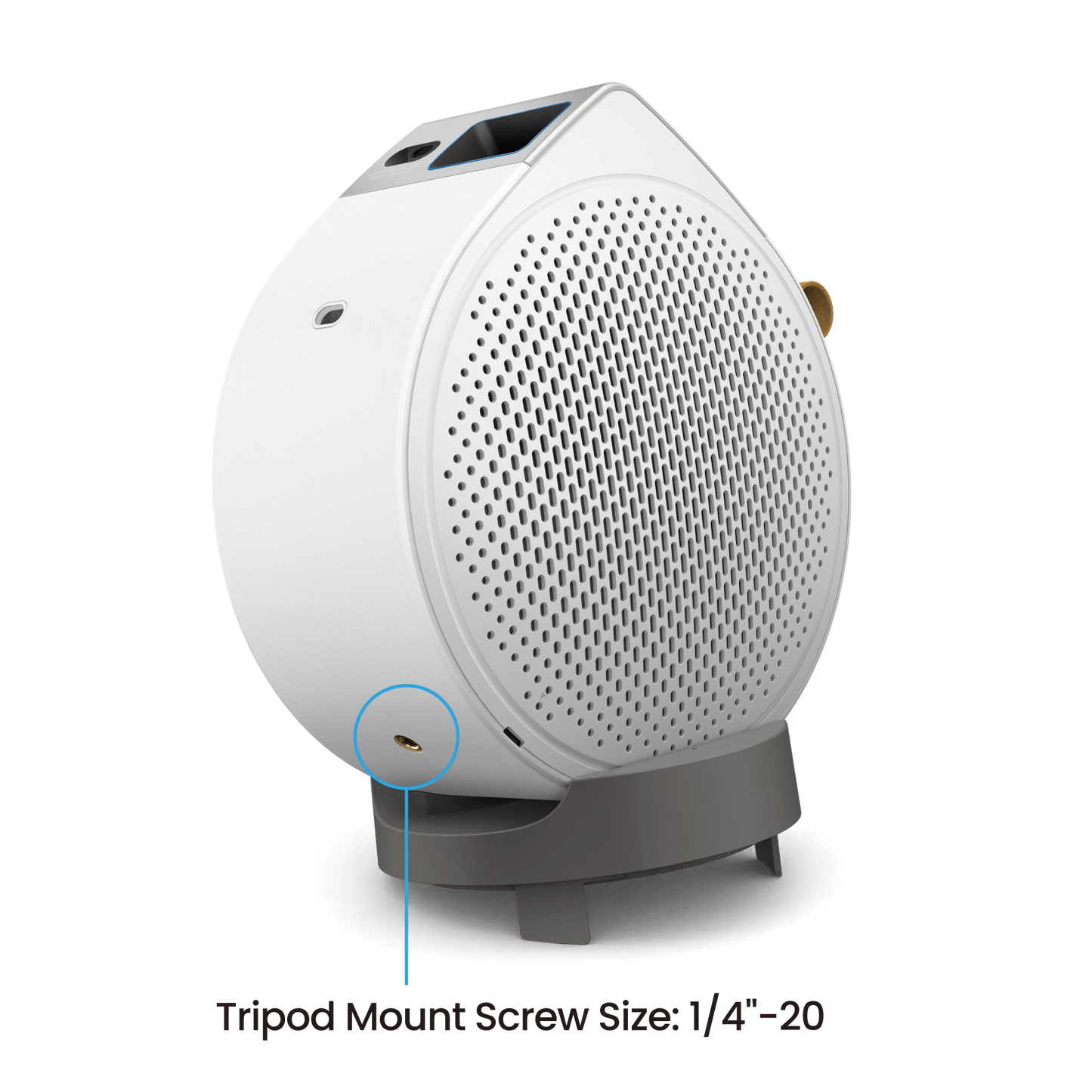 GV50 1080p 500lm Laser Portable Projector with Google TV