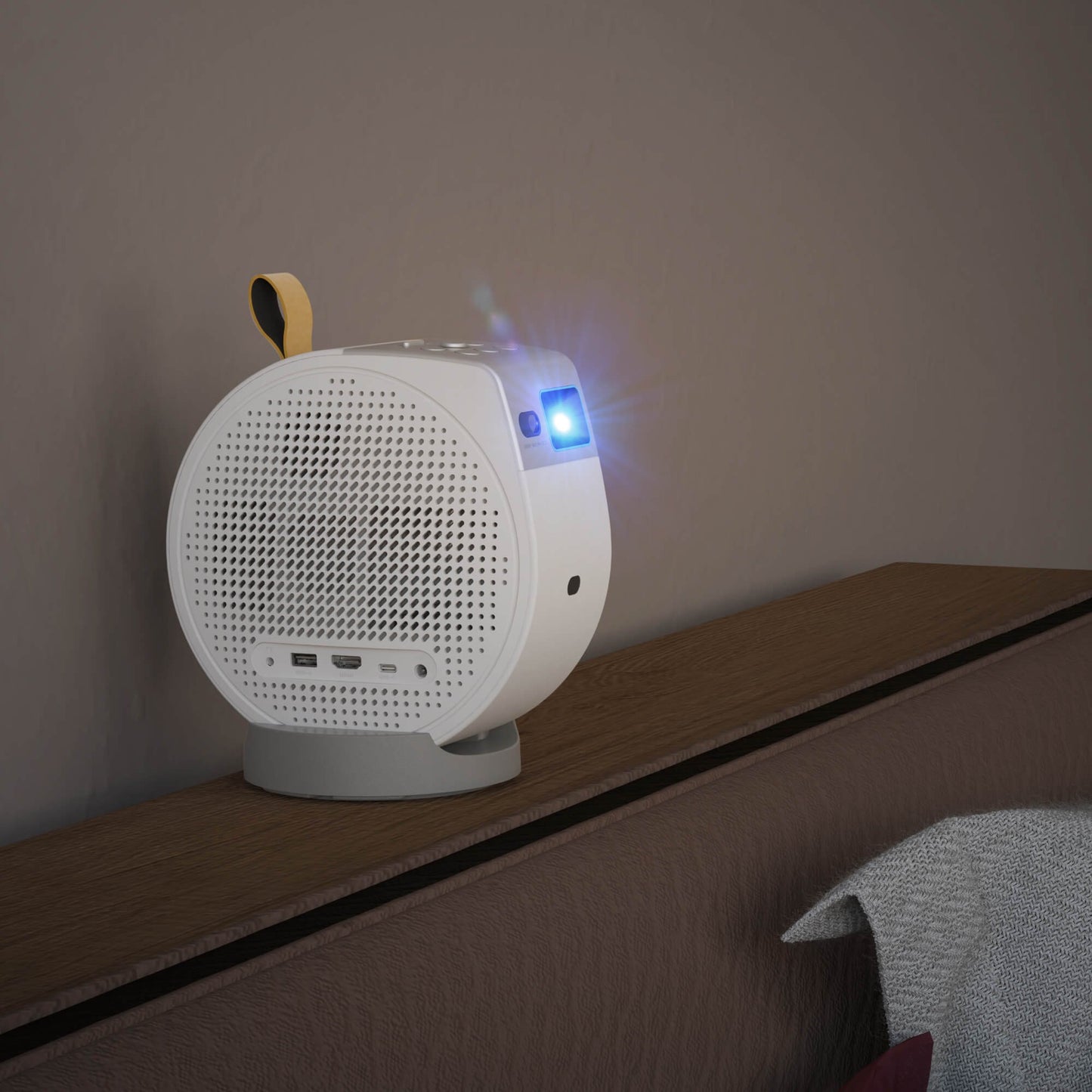 GV50 1080p 500lm Laser Portable Projector with Google TV
