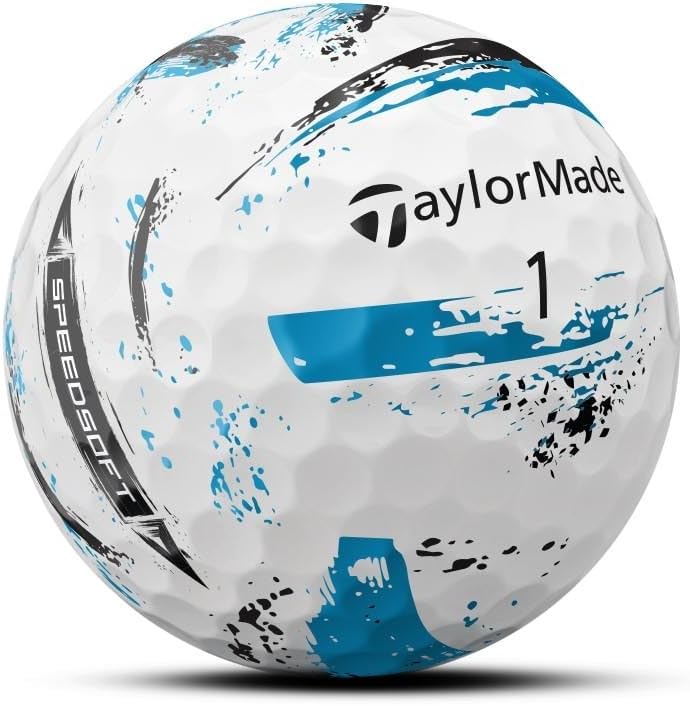 TaylorMade Speed-Soft Golf Balls (Ink Edition)