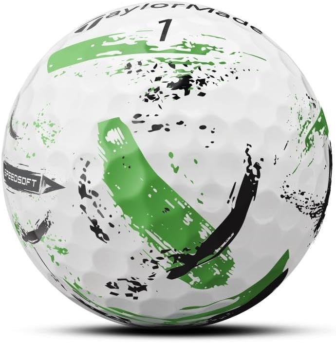 TaylorMade Speed-Soft Golf Balls (Ink Edition)