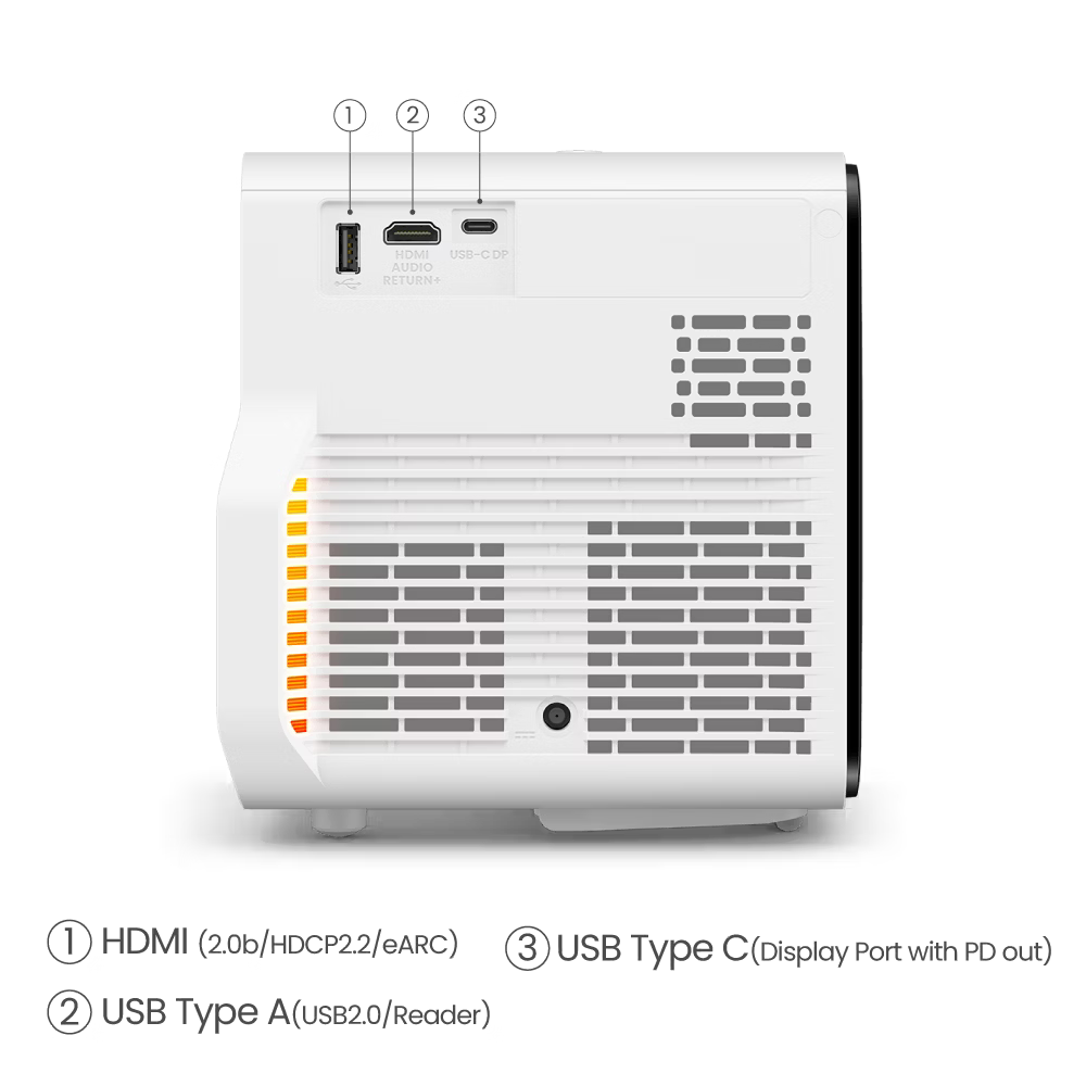 X300G 4K HDR Short Throw Portable Console Gaming Projector