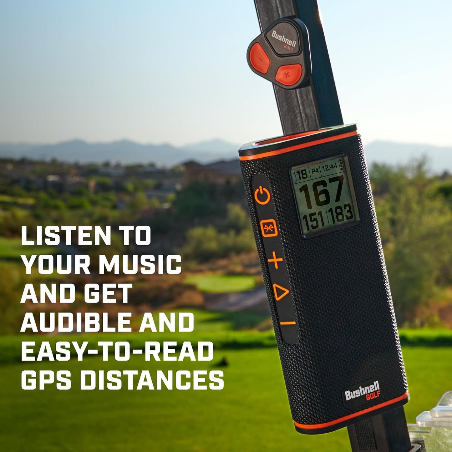 Bushnell Wingman View Golf GPS Speaker