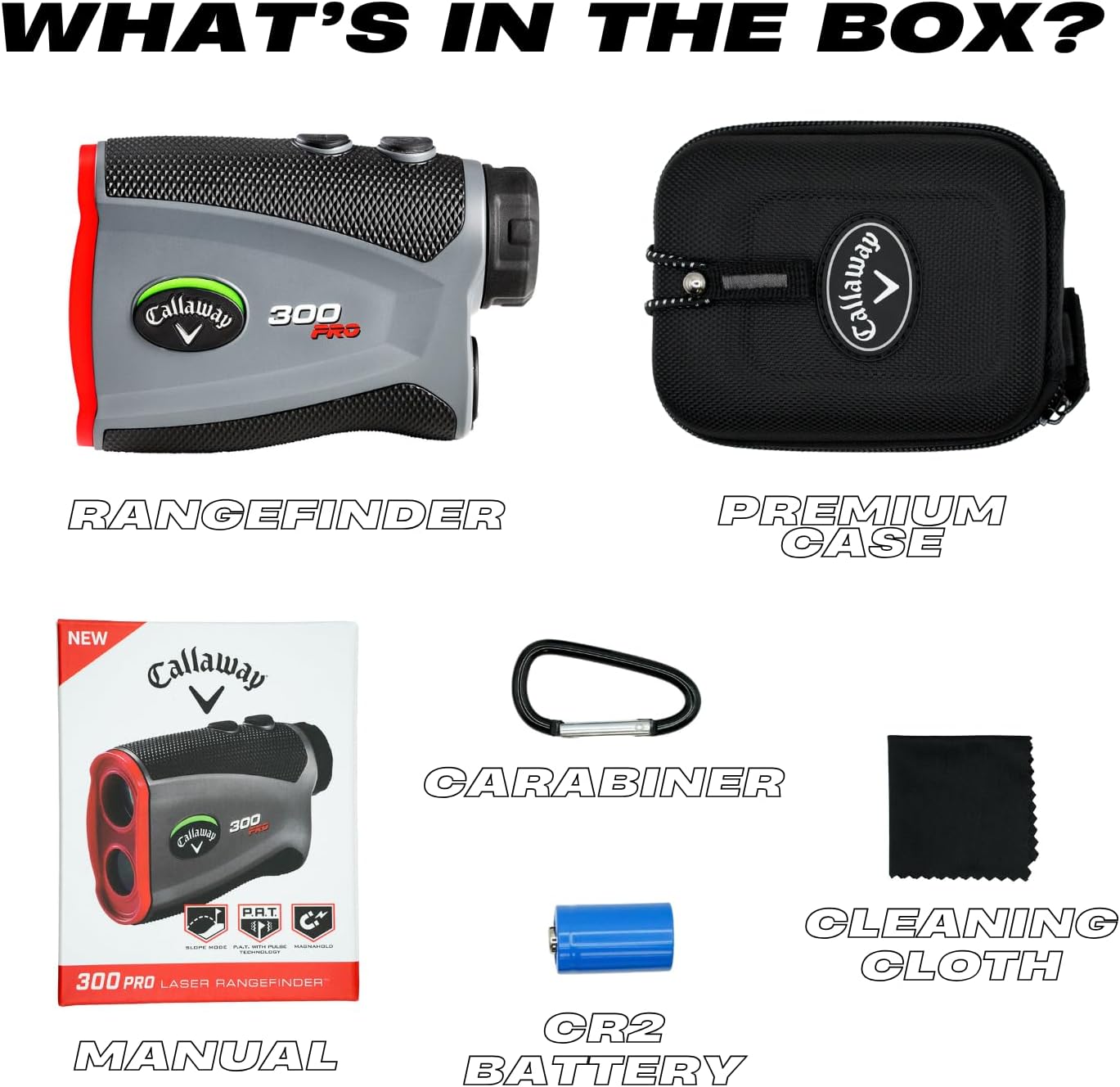 CALLAWAY Golf 300 Pro Laser Rangefinder