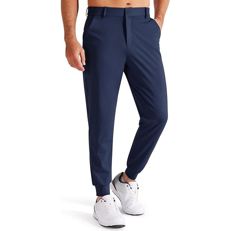 Men's Golf Joggers, Lightweight, 3 Pockets, Slim Fit