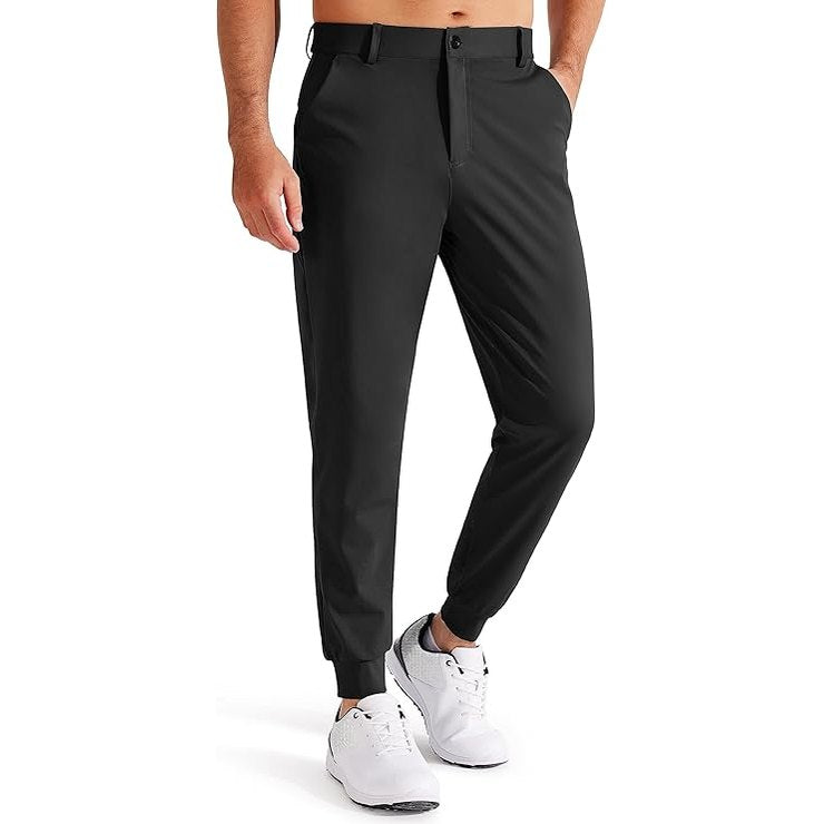 Men's Golf Joggers, Lightweight, 3 Pockets, Slim Fit