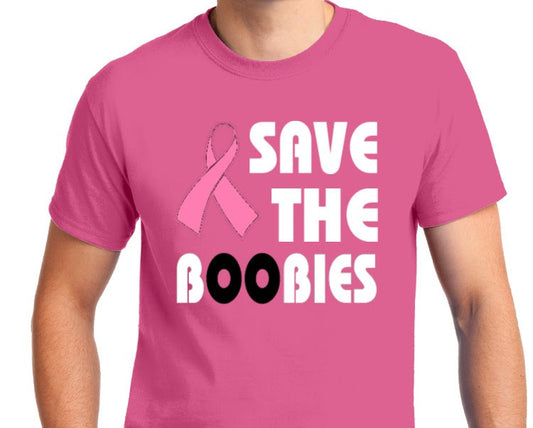 Save The Boobies T-Shirt Unisex