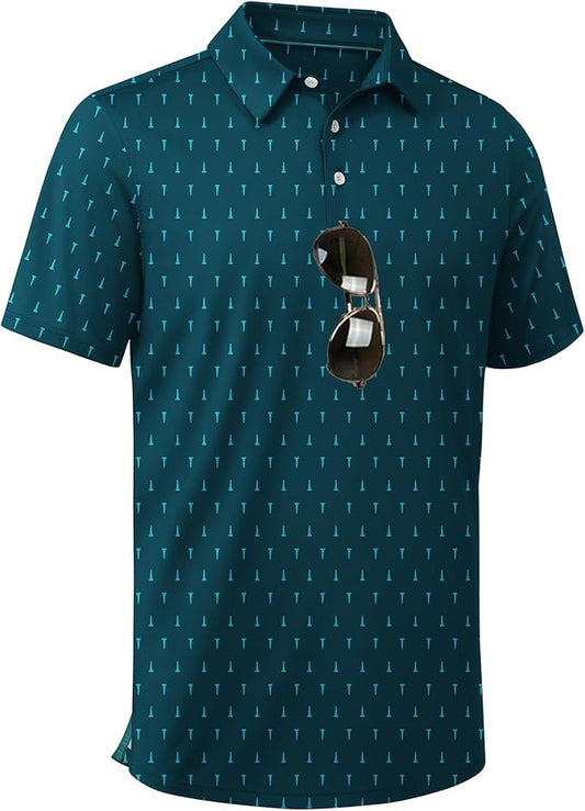 ZITY - Performance Polo, Turquoise Tee