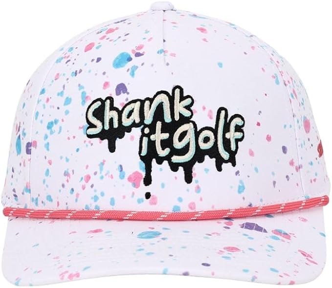 SHANKITGOLF Splatter Paint Golf Hat