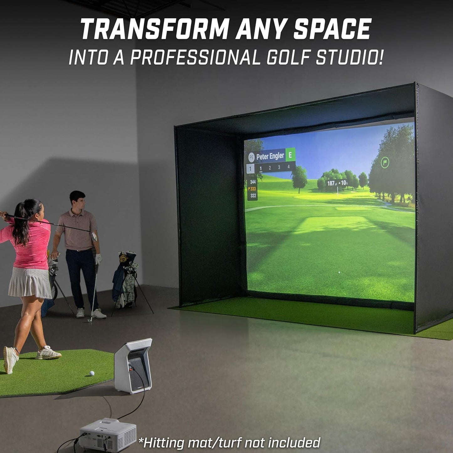 GoSports Golf Simulator Enclosure