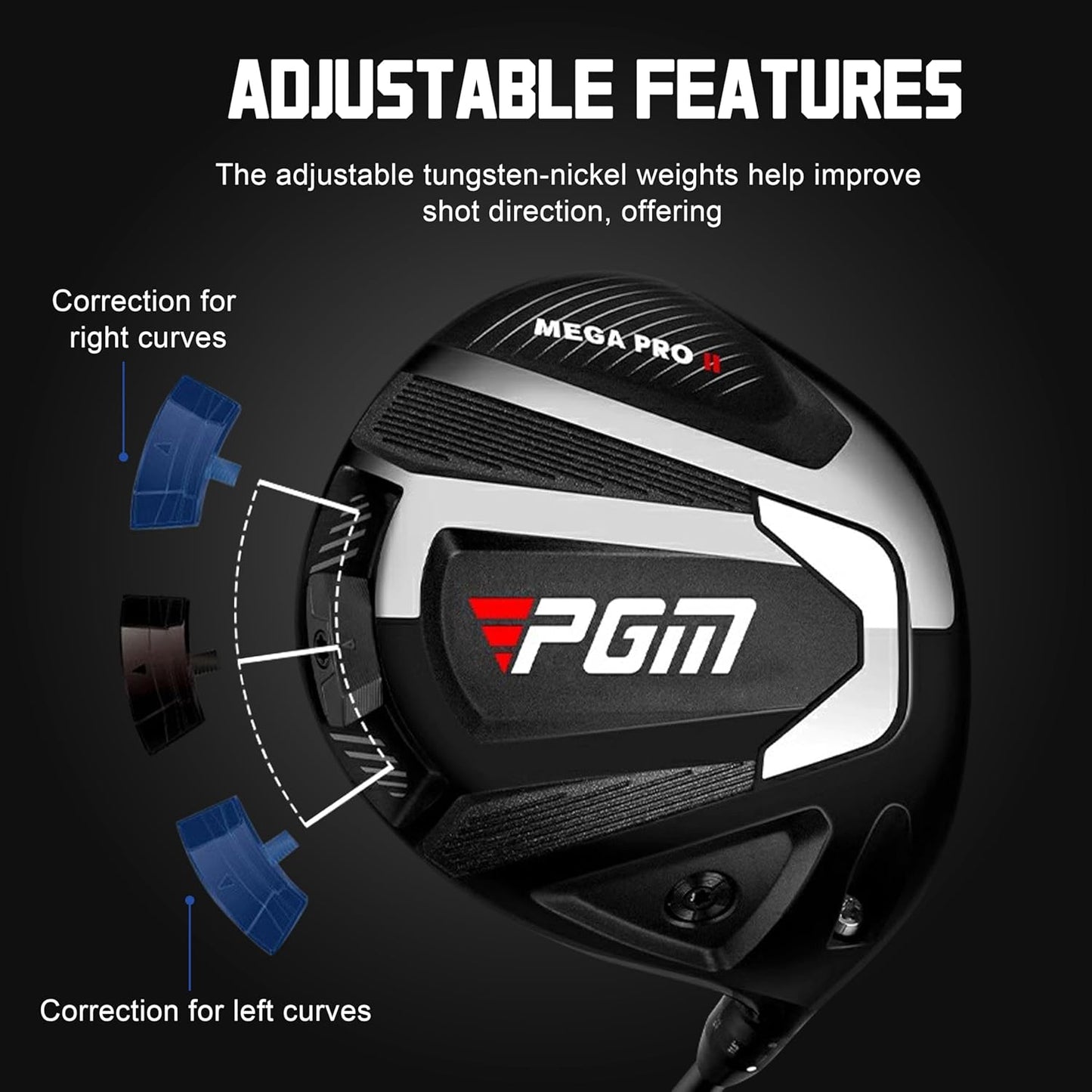 PGM 27 Piece Men's Complete Golf Club Set - USGA Certified