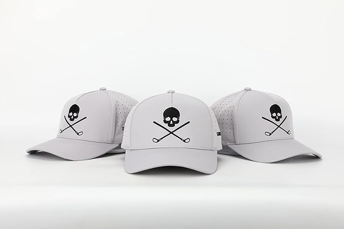 SHANKITGOLF Skull Golf Hat Adjustable Snapback