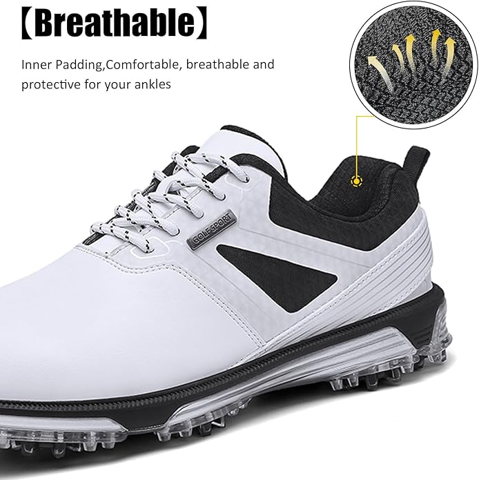 ULTIANT Men's Waterproof Golf Shoes