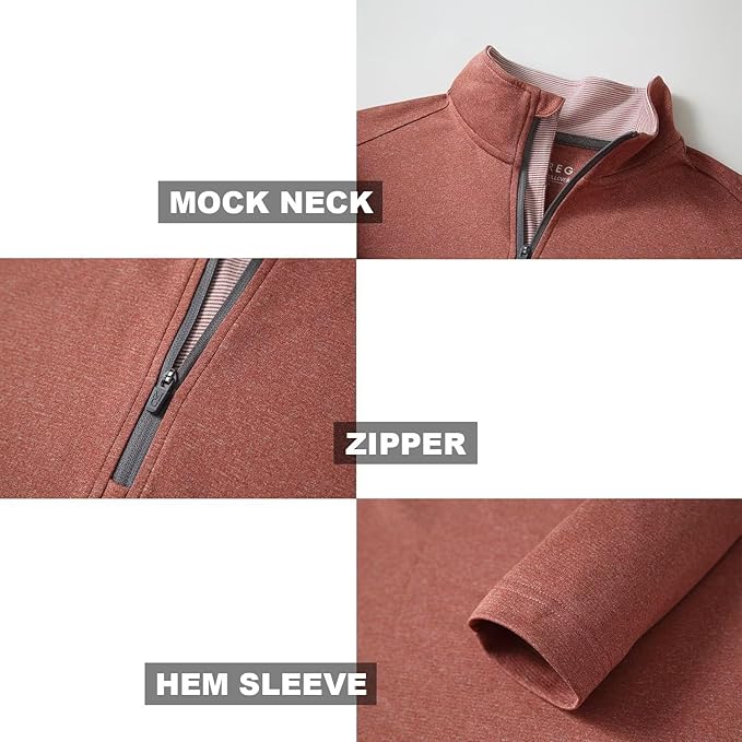 Men's Quarter Zip Pullover