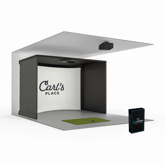 Carl's EYE XO2 Curved Golf Simulator Package