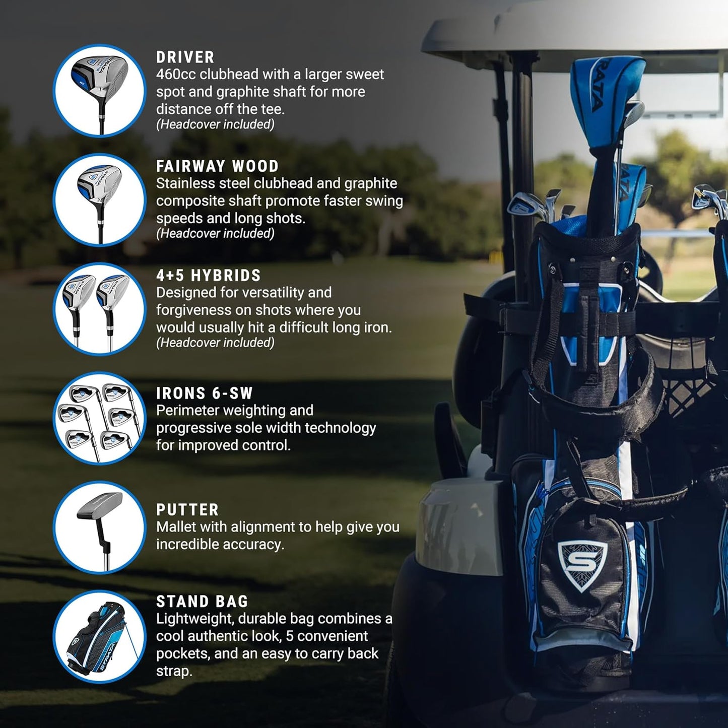 Callaway Golf Men's Strata Ultimate 16 Piece Set