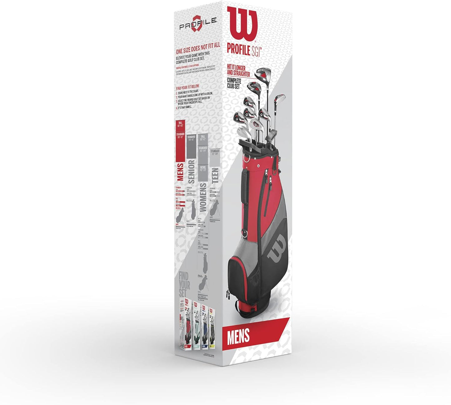 Wilson Men's Profile SGI Complete Golf Club Set