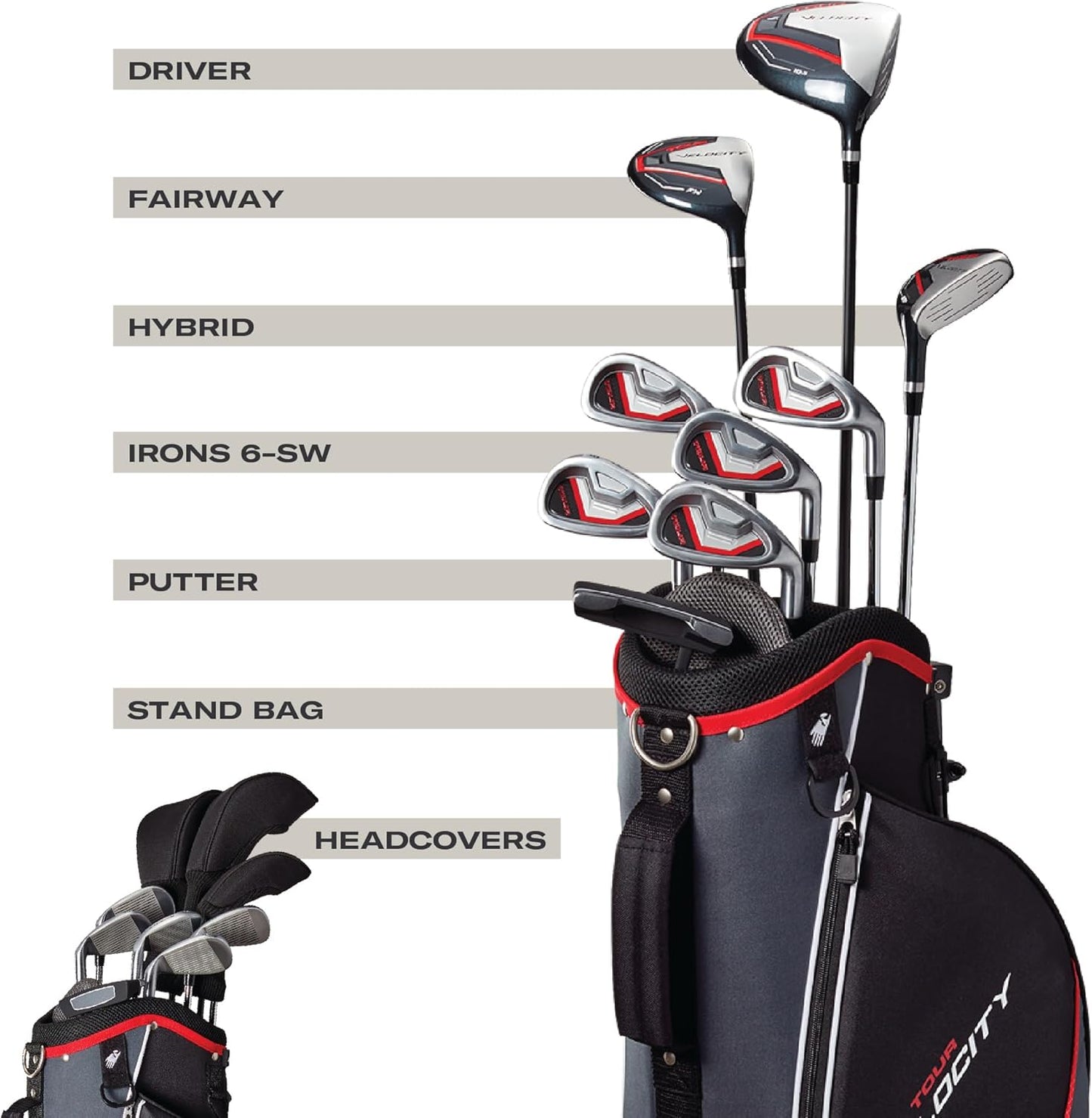 Wilson Tour Velocity Complete Golf Set