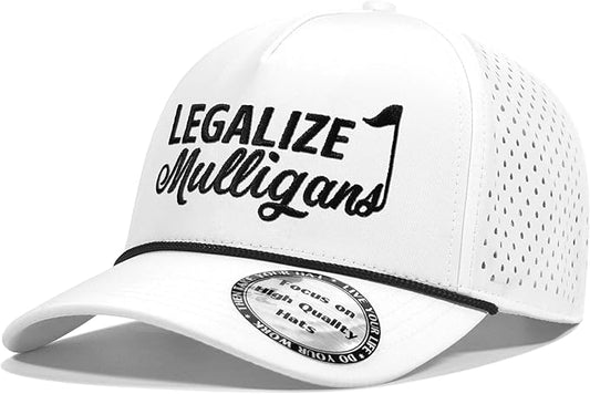 Golf Rope Hat for Men, Legalize Mulligans