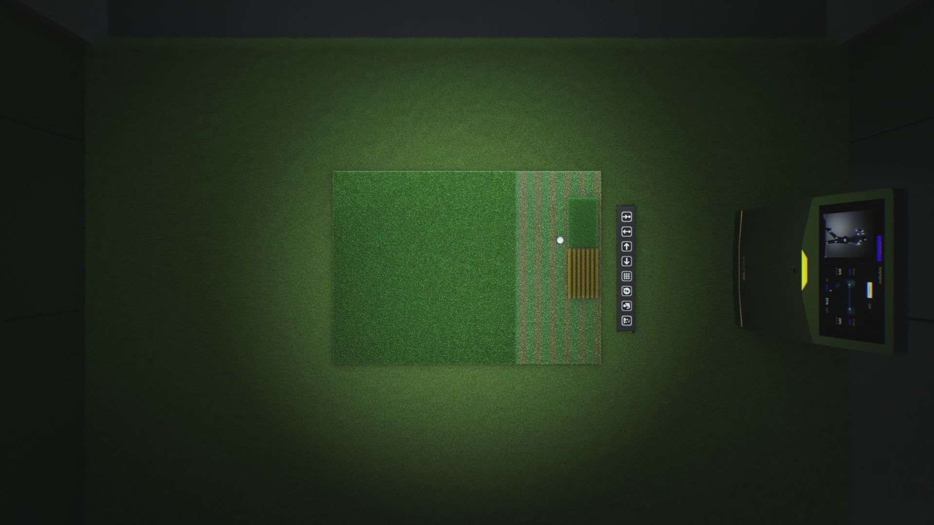 Load video: The Ultimate Indoor Golf Simulator Experience. Discover the world’s most accurate and immersive indoor golf simulators for both home and commercial use. Golf VX redefines the game with zero-lag performance, auto-tee systems, a dynamic moving swing plate, multiple lie mats, and over 380 world-class courses in stunning 4K. Whether you’re creating a luxury golf setup at home or a commercial golf facility, Golf VX offers next-generation technology, customizable packages, and full installation support—all backed by flexible financing opportunities for each individual's needs. Experience golf like never before and receive the best pricing through Greater Golf House.