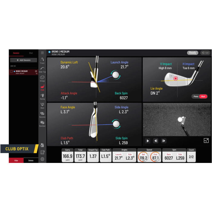 Uneekor EYE XO2 Overhead Launch Monitor