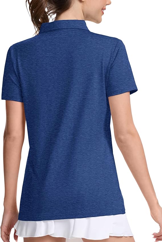 Women's Polo Shirts Short Sleeve Quick Dry - MAGCOMSEN