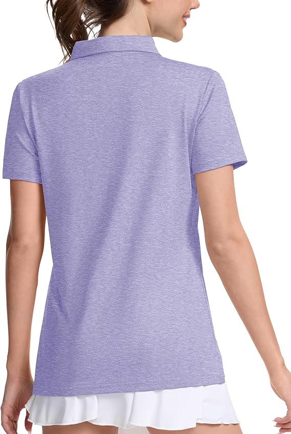 Women's Polo Shirts Short Sleeve Quick Dry - MAGCOMSEN