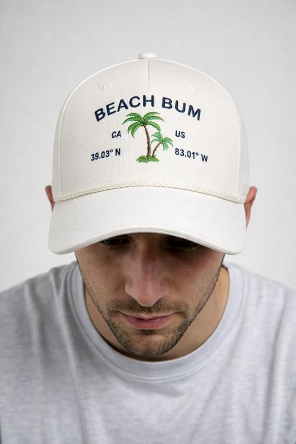 "Visibly Toxic" Men's Beach Bum Hat