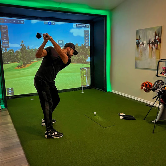 Pixel Golf Home Golf Simulator Package